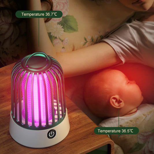 LAMPE ANTI-MOUSTIQUES À CHOC ÉLECTRIQUE