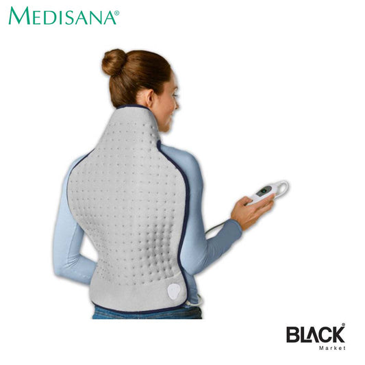 Medisana HP A64 coussin chauffant pour la nuque et le dos, lavable – Gris