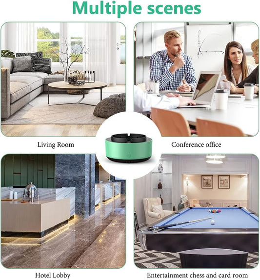 Cendrier Purificateur d’Air 2 en 1