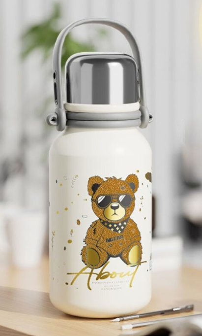 Bouteille thermos en acier inoxydable à double paroi