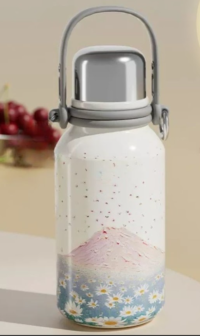 Bouteille thermos en acier inoxydable à double paroi