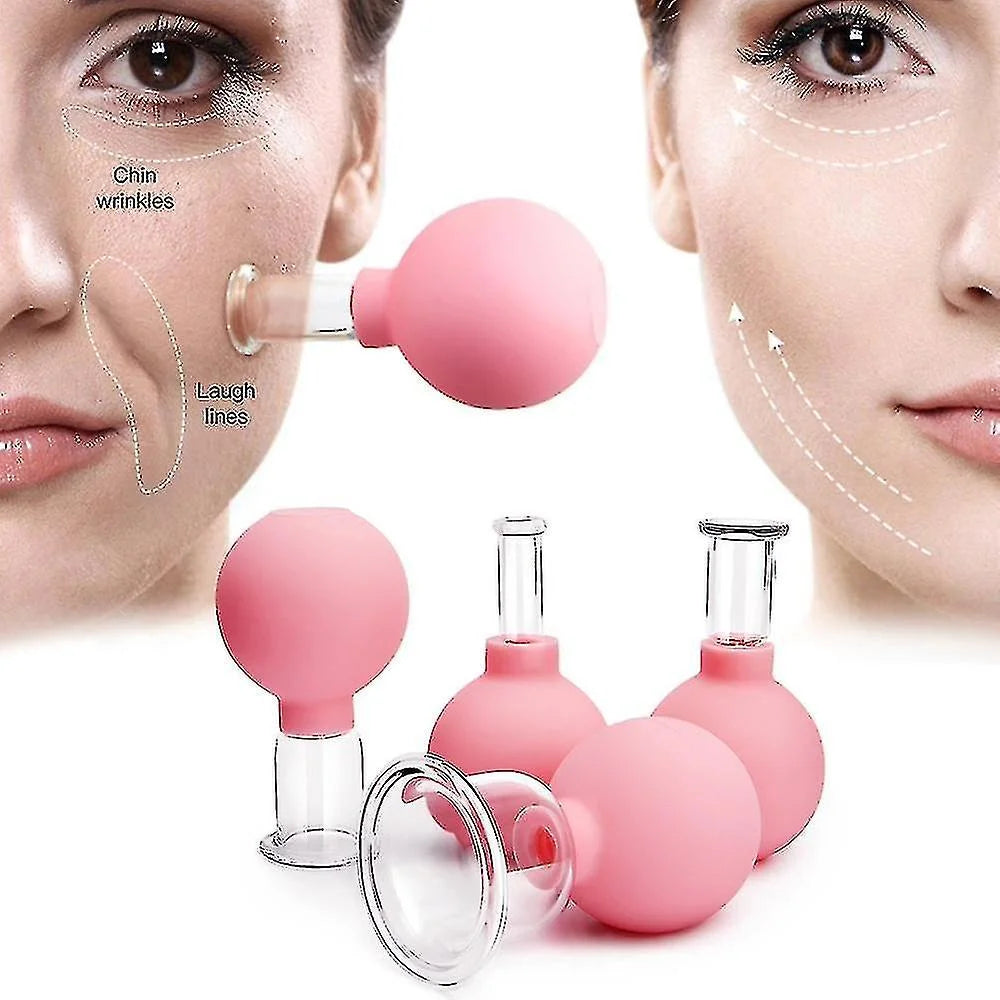 Appareil de massage facial à ventouses en silicone