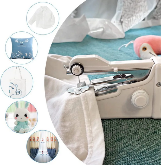Mini Machine A Coudre Portative avec Accessoires