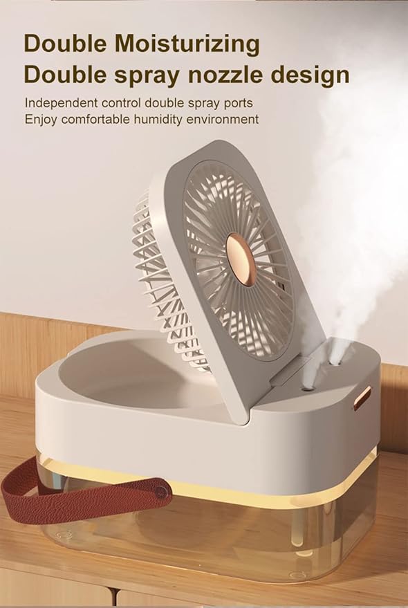 Mini Ventilateur Humidificateur Portable