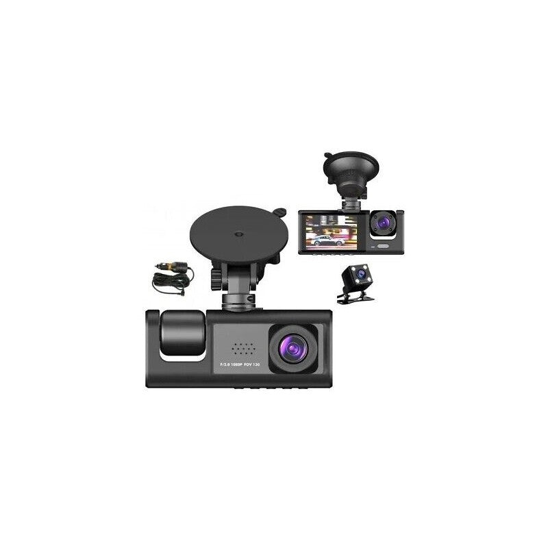 Dashcam Double Objectif Full HD 1080P