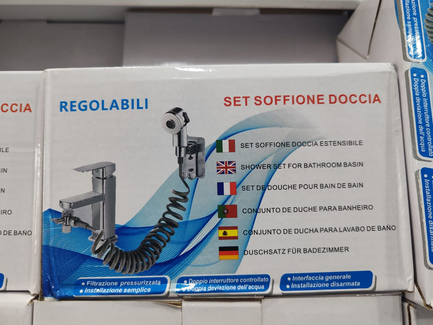 Faucet-Mounted Sink Sprayer