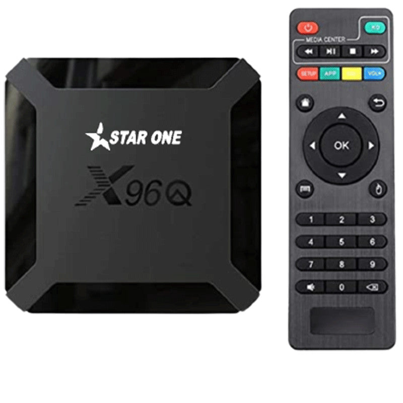 Box Android TV Star One X96Q 4K + Abonnement 12 mois