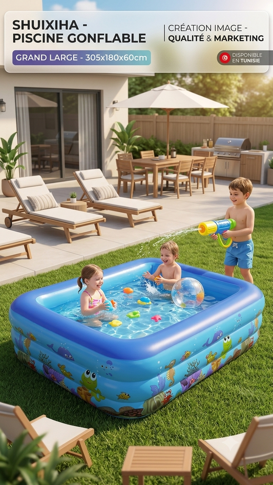 Piscine gonflable- Swimming pool