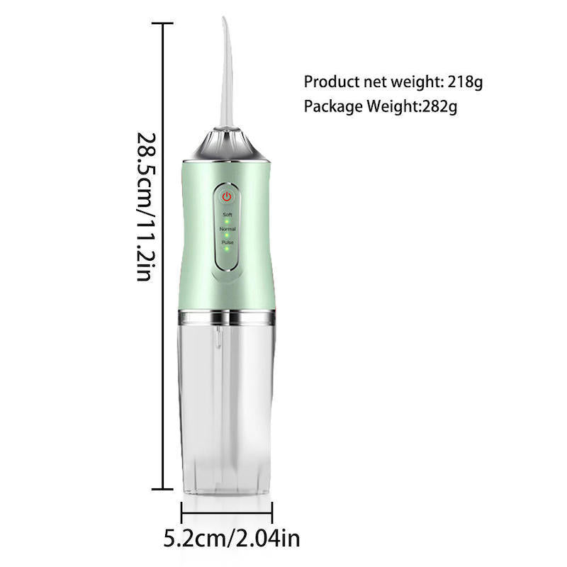 Nettoyeur d'irrigation de voyage rechargeable