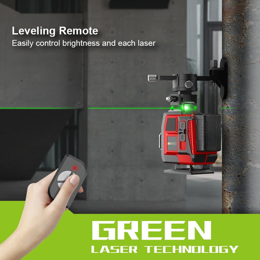 Niveau laser industriel vert 16