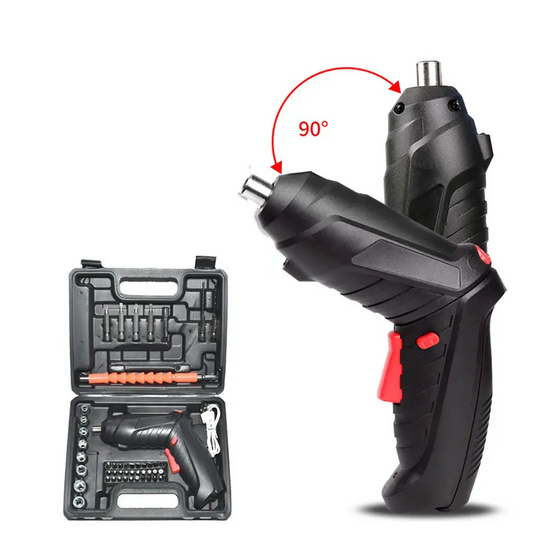 Ensemble Tournevis Électrique Sans Fil 47 Pièces