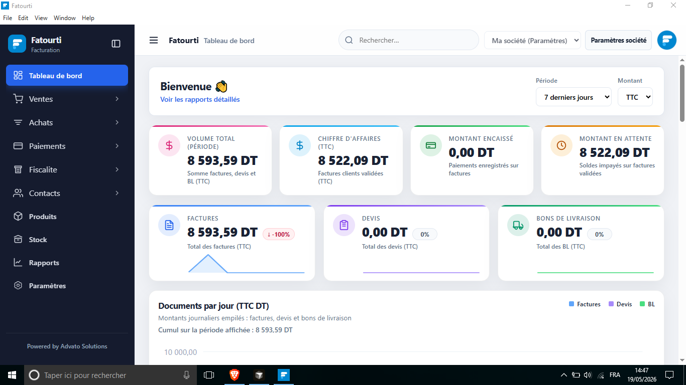 Fatourti - Logiciel de facturation