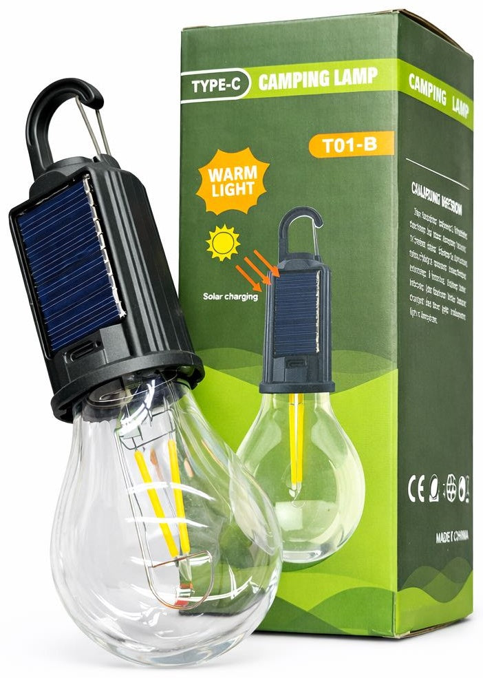 Ampoule de camping energie solaire