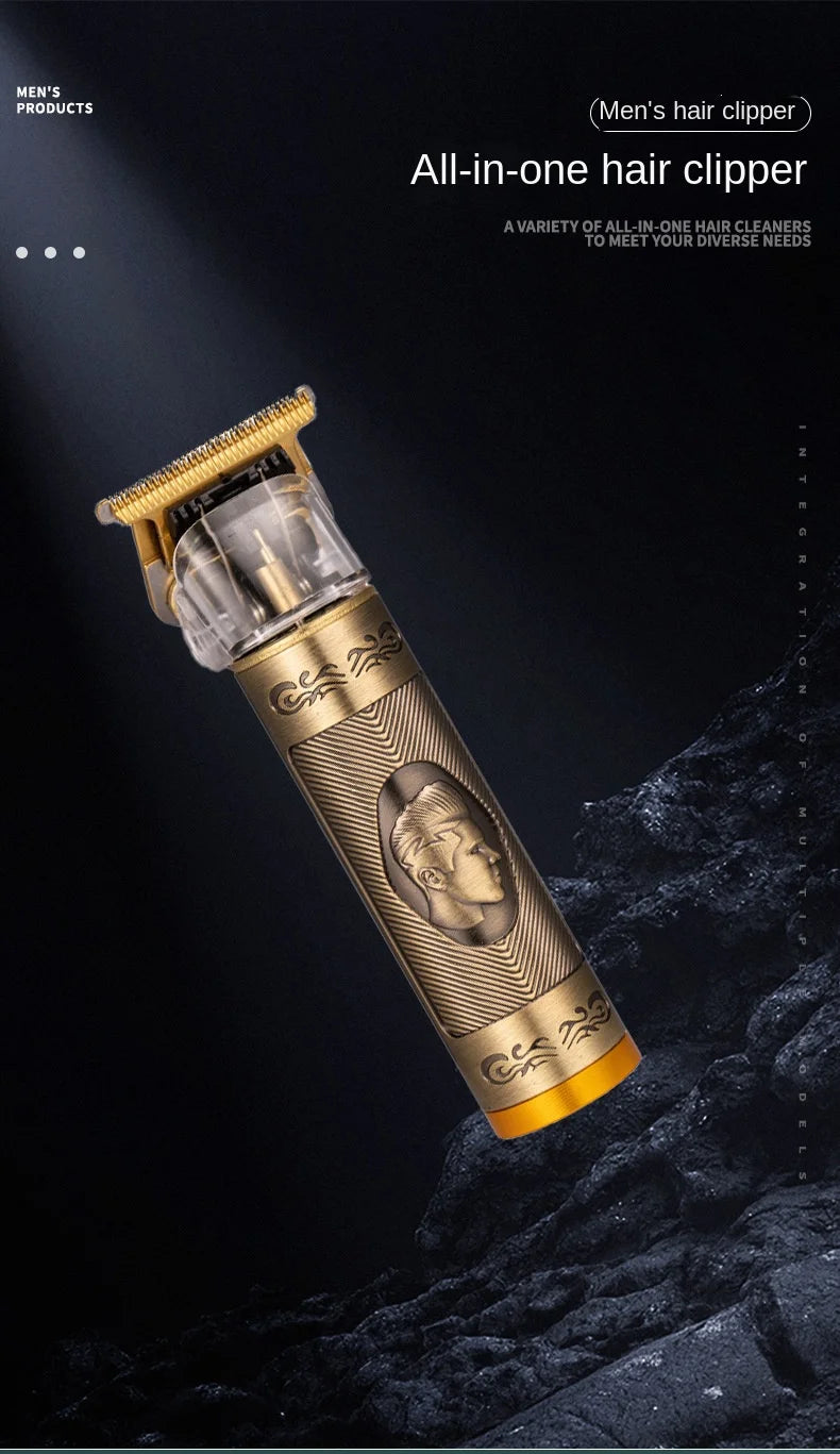 Function Three-in-one Pro Trimmer Electric Hair Clipper USB Charging