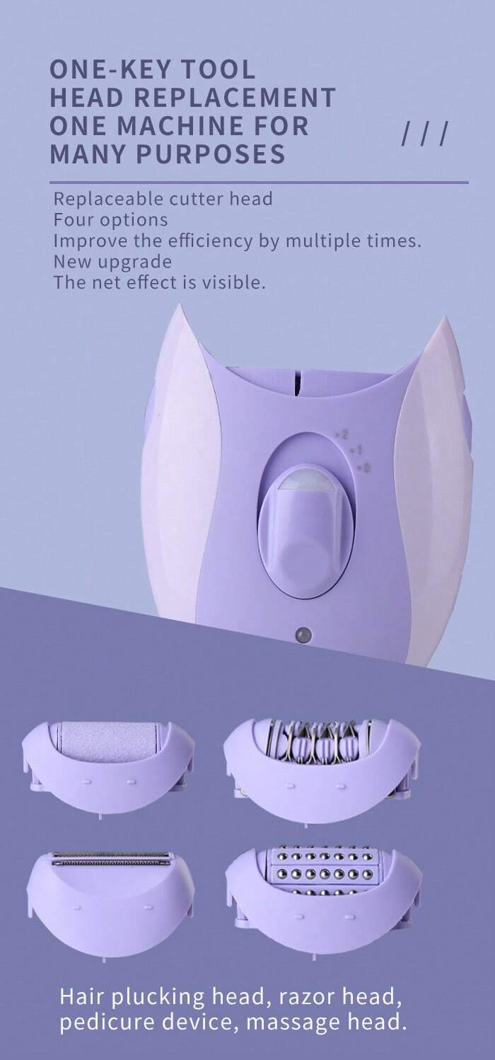 Appareil d'epilation pour femme Kemei KM-6037