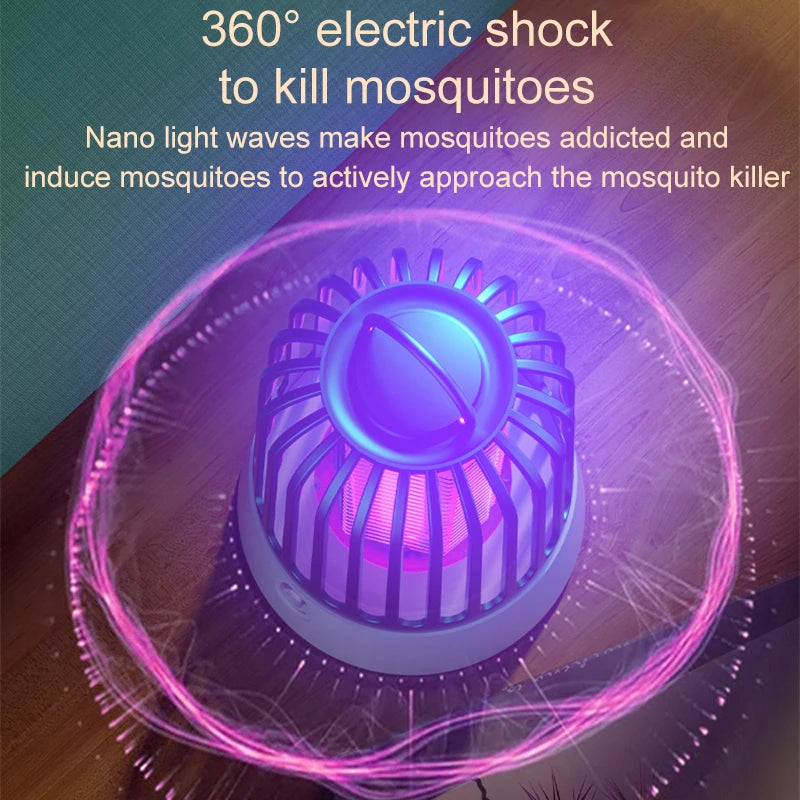 LAMPE ANTI-MOUSTIQUES À CHOC ÉLECTRIQUE