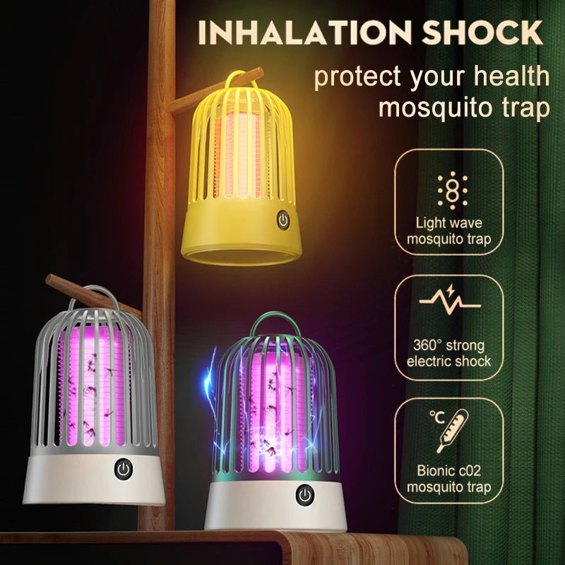 LAMPE ANTI-MOUSTIQUES À CHOC ÉLECTRIQUE