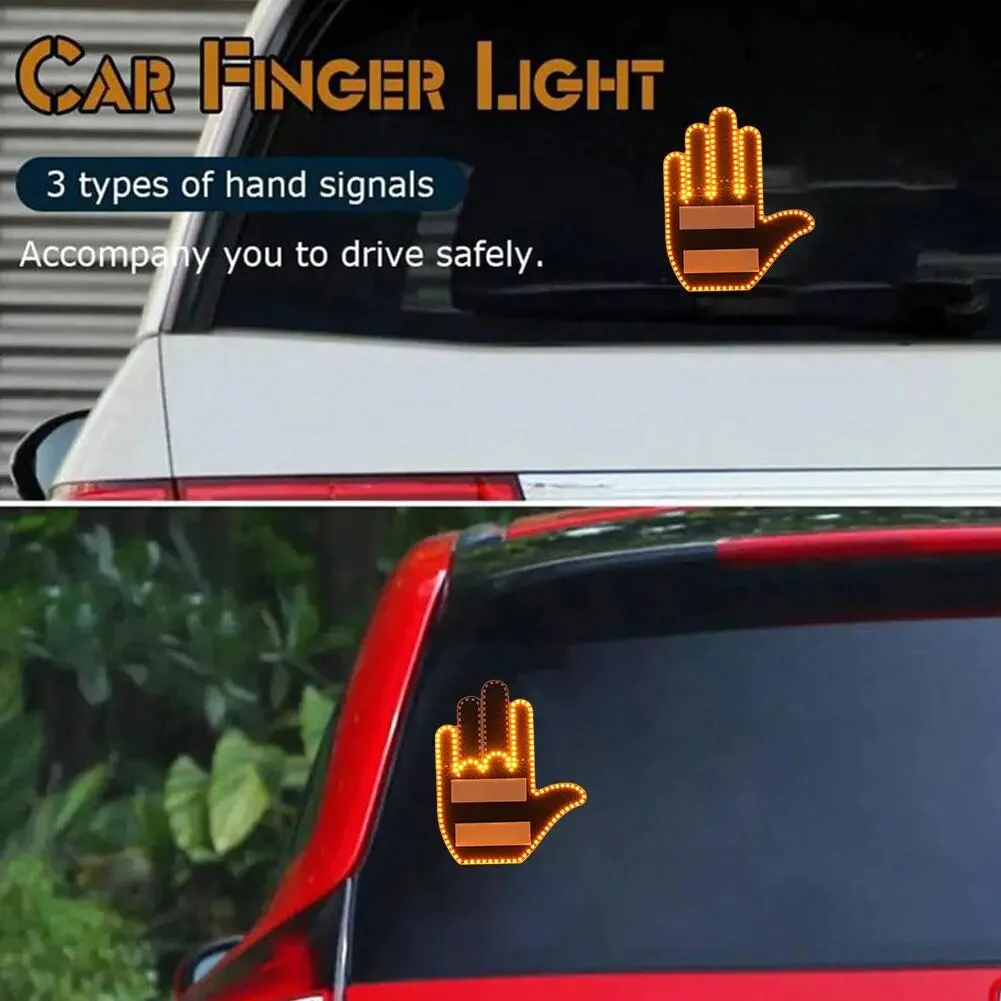 Lumière doigt signalétiques
