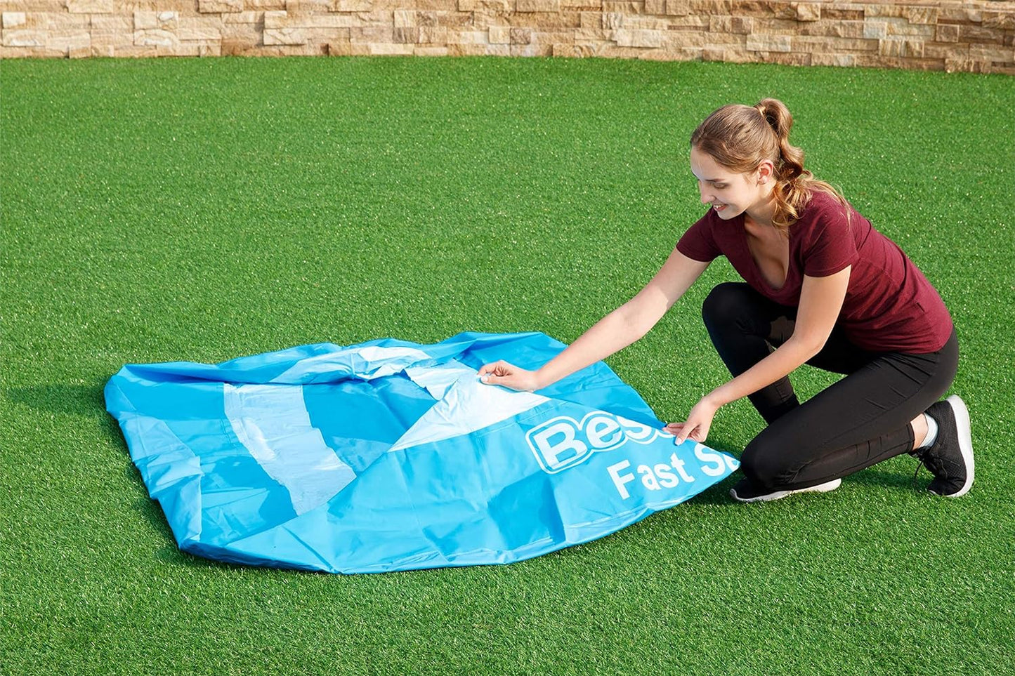 Piscine autoportante (1.8mx51cm) En pvc et nylon