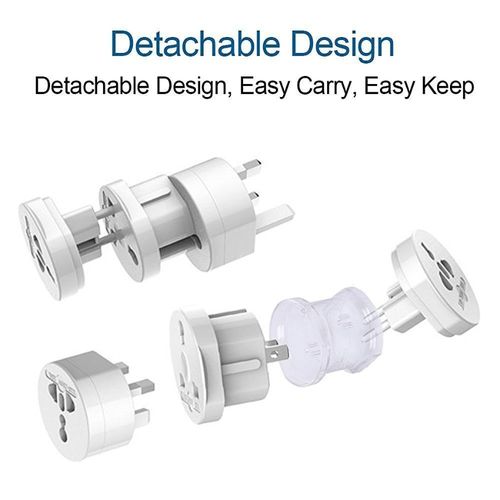 Adaptateur de voyage universel EU USA UK AUS