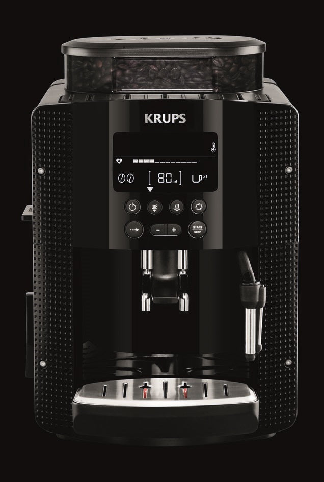 Machine à Café Essential avec Broyeur à Grain + Ecran