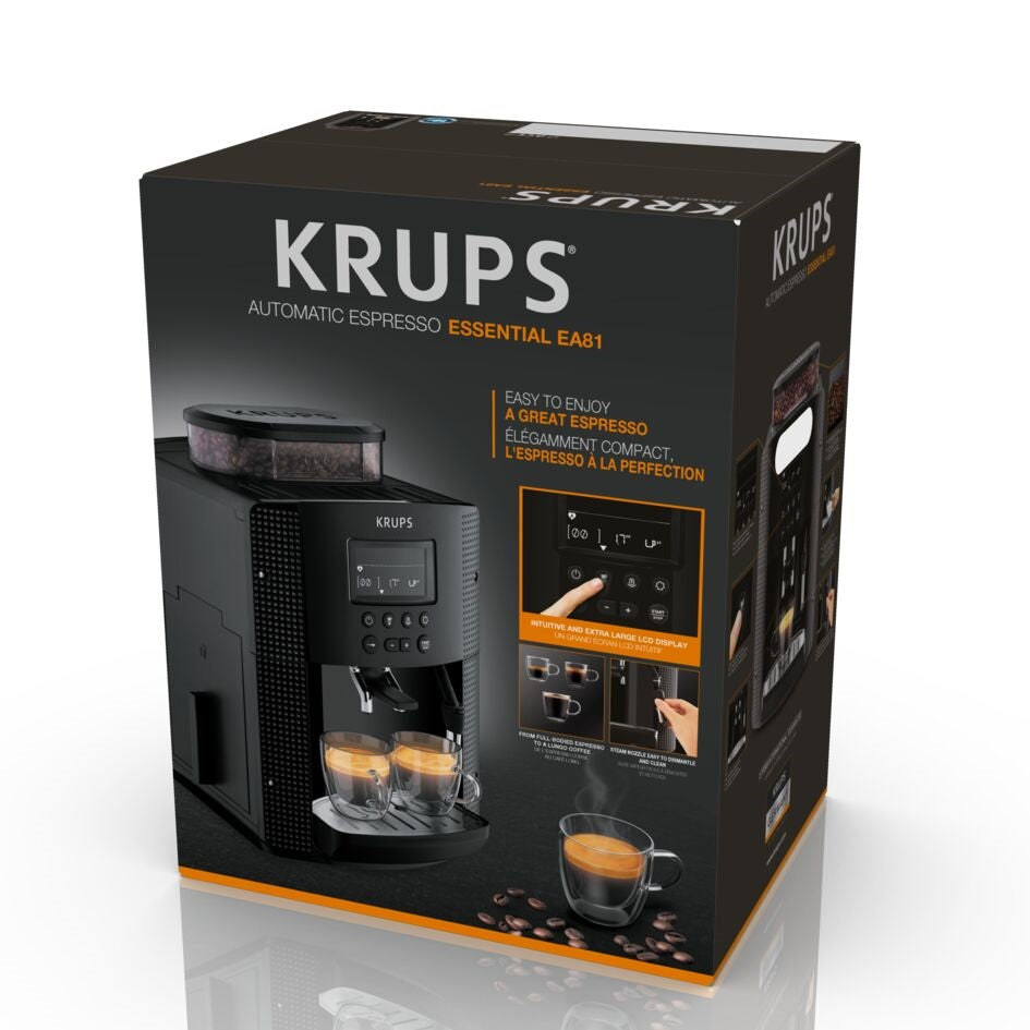 Machine à Café Essential avec Broyeur à Grain + Ecran