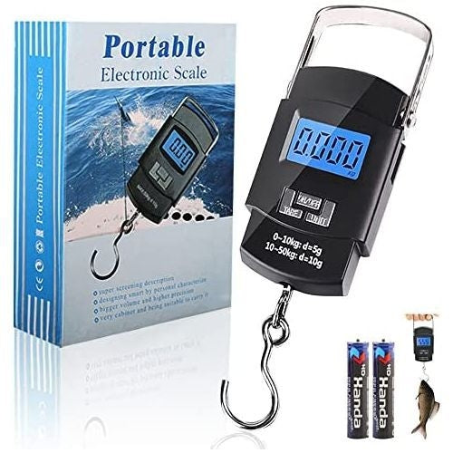 Balance électronique - Pesé bagage portable à Crochet Électronique 50kg