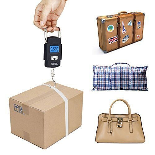 Balance électronique - Pesé bagage portable à Crochet Électronique 50kg