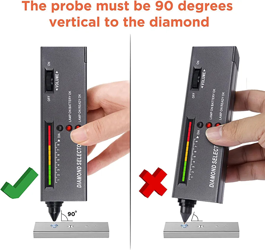 Stylo testeur de pierres précieuses