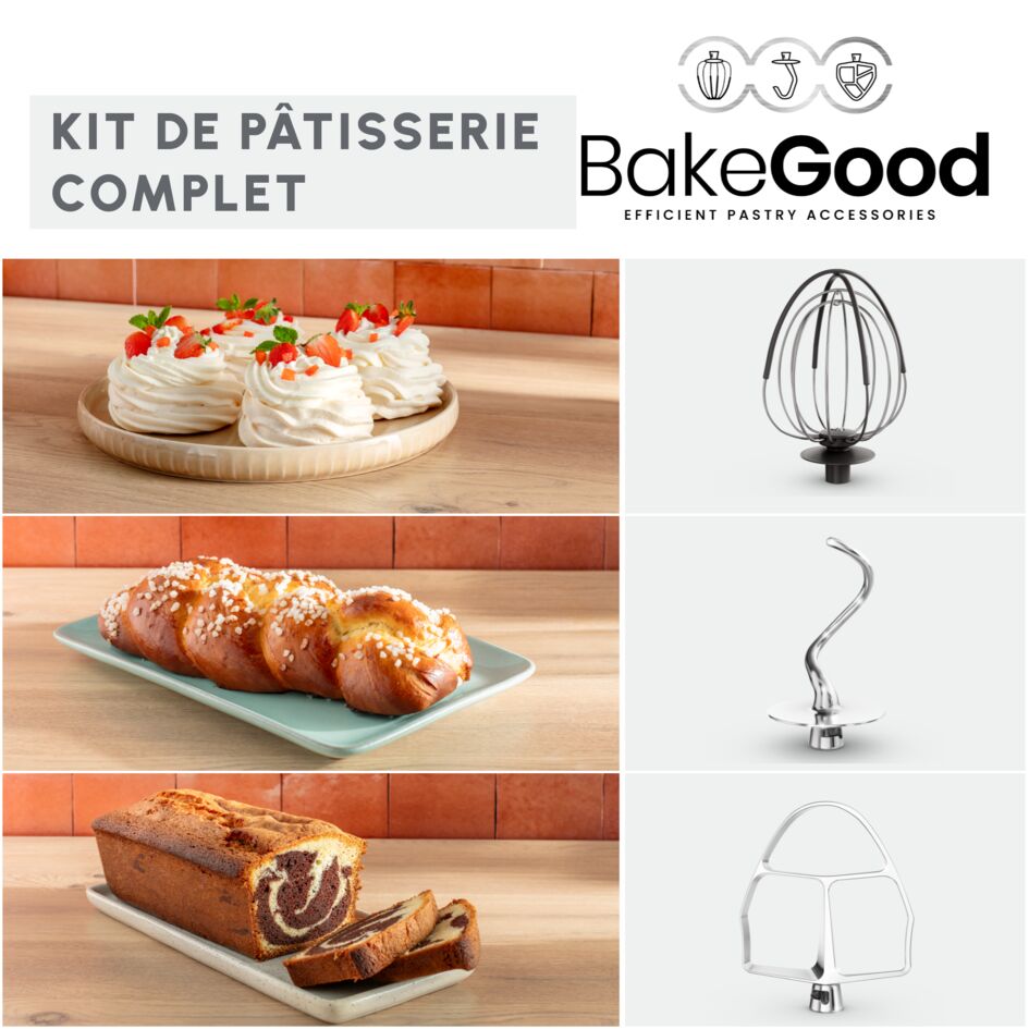 Robot Pétrin Master Chef Bake Partner 1100W