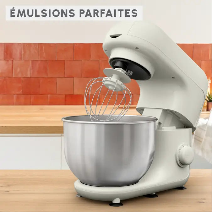 Robot Pétrin MasterChef 800W Bake Essential Ivoire
