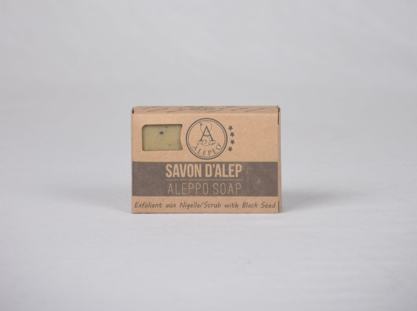 Pack de 6 Savons Exfoliants d'Alep – 3 Variétés Naturelles