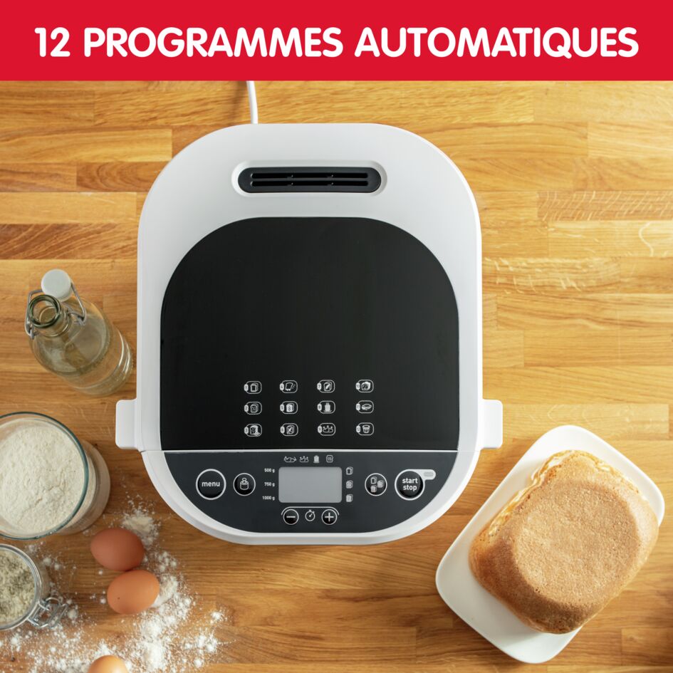 Machine à Pain 12 Programmes Automatiques Doré