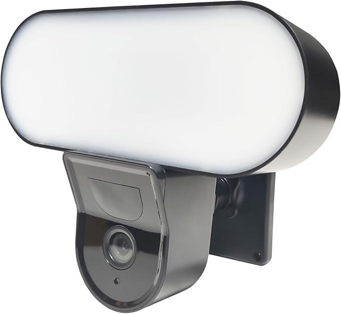 Security Camera 3MP, Projector 10W & PIR Detector