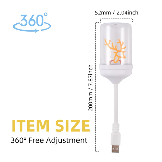 Nouvelle Lumière De Nuit USB Transfrontalière Dortoir Portable