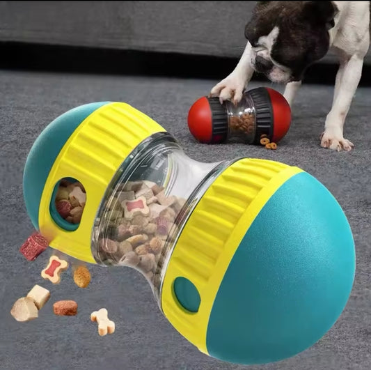Jouet interactif pour chien – Distributeur de croquettes réglable