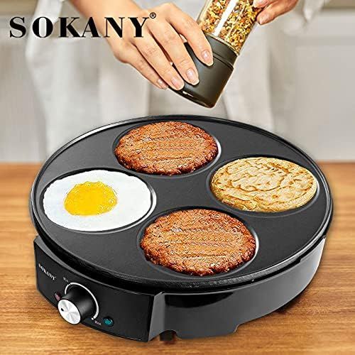 Crêpière Sokany Antiadhésif - 1200W