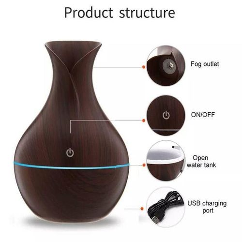 Diffuseur D'Aromes Huiles Essentielles Humidificateur