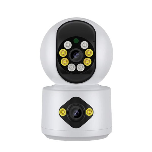 Caméra IP WiFi à double objectif icsee