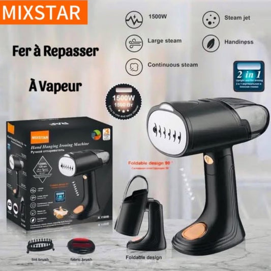 Fer à repasser 2en1 portable MIXSTAR 1500 W