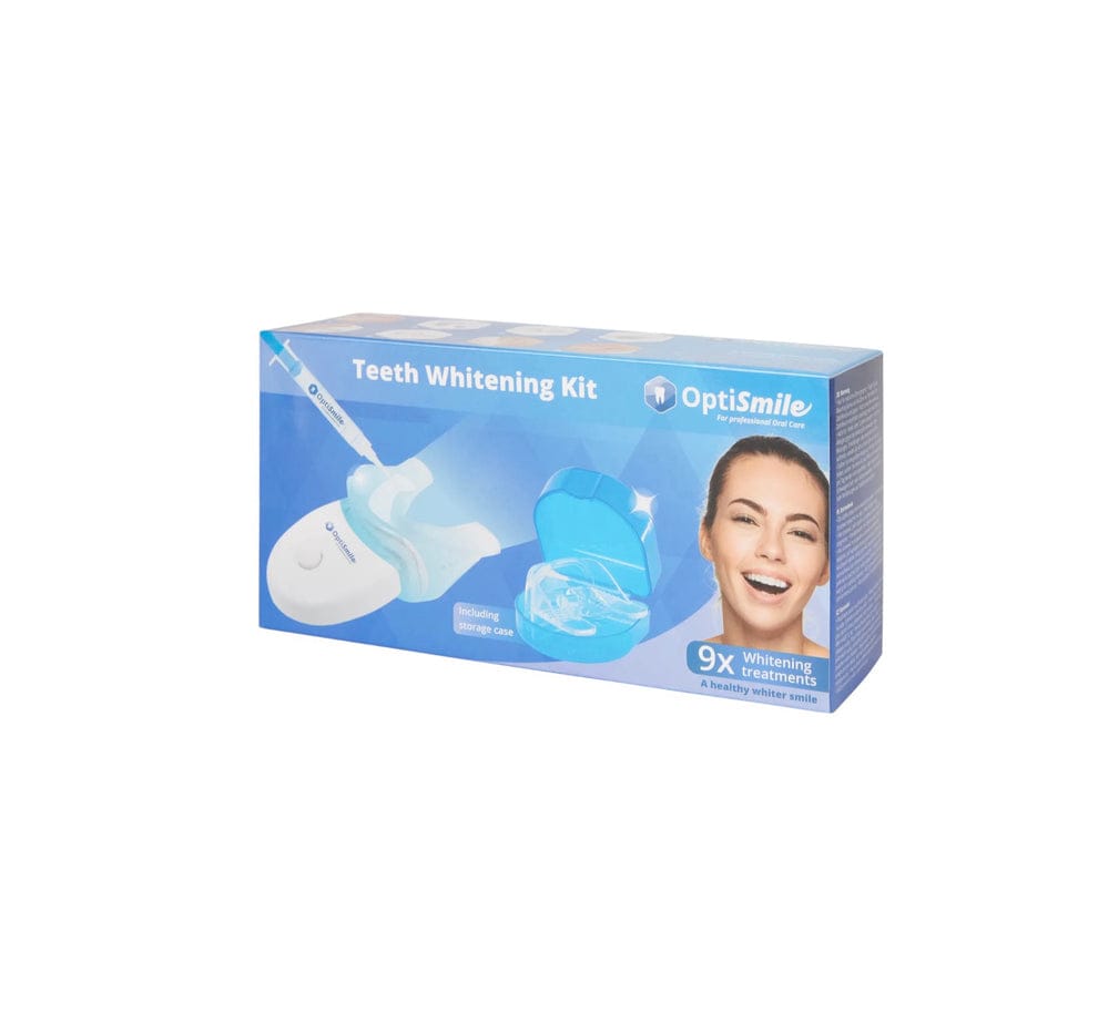Kit de blanchiment dentaire LED OptiSmile – Soin professionnel à domicile