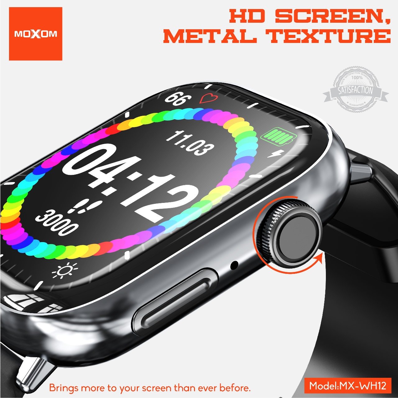 Smartwatch de sport MOXOM MX-WH12