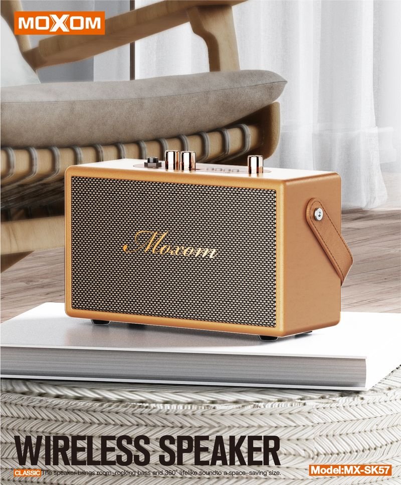 Enceinte Bluetooth MOXOM MX-SK57