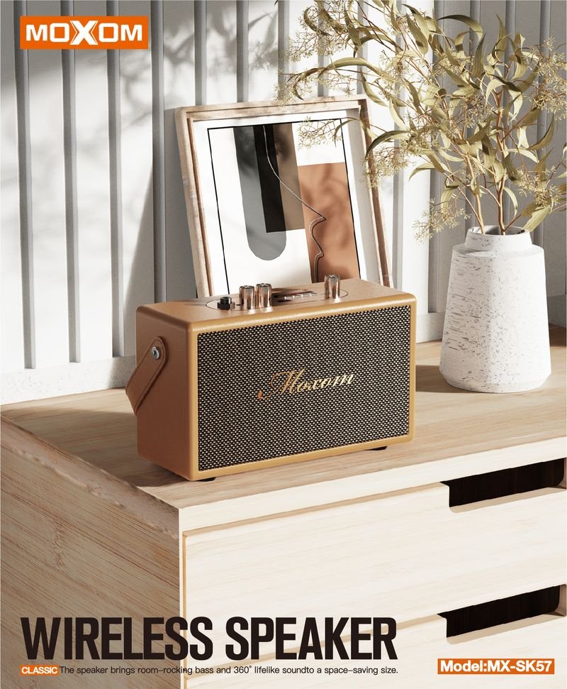 Enceinte Bluetooth MOXOM MX-SK57