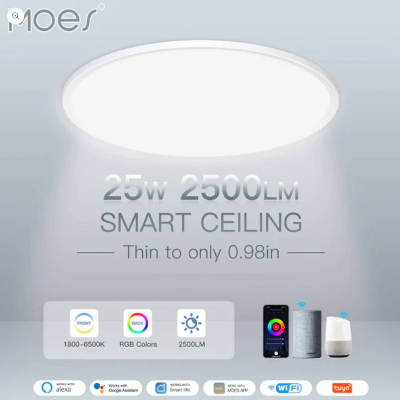 Plafonnier intelligent MOES WIFI