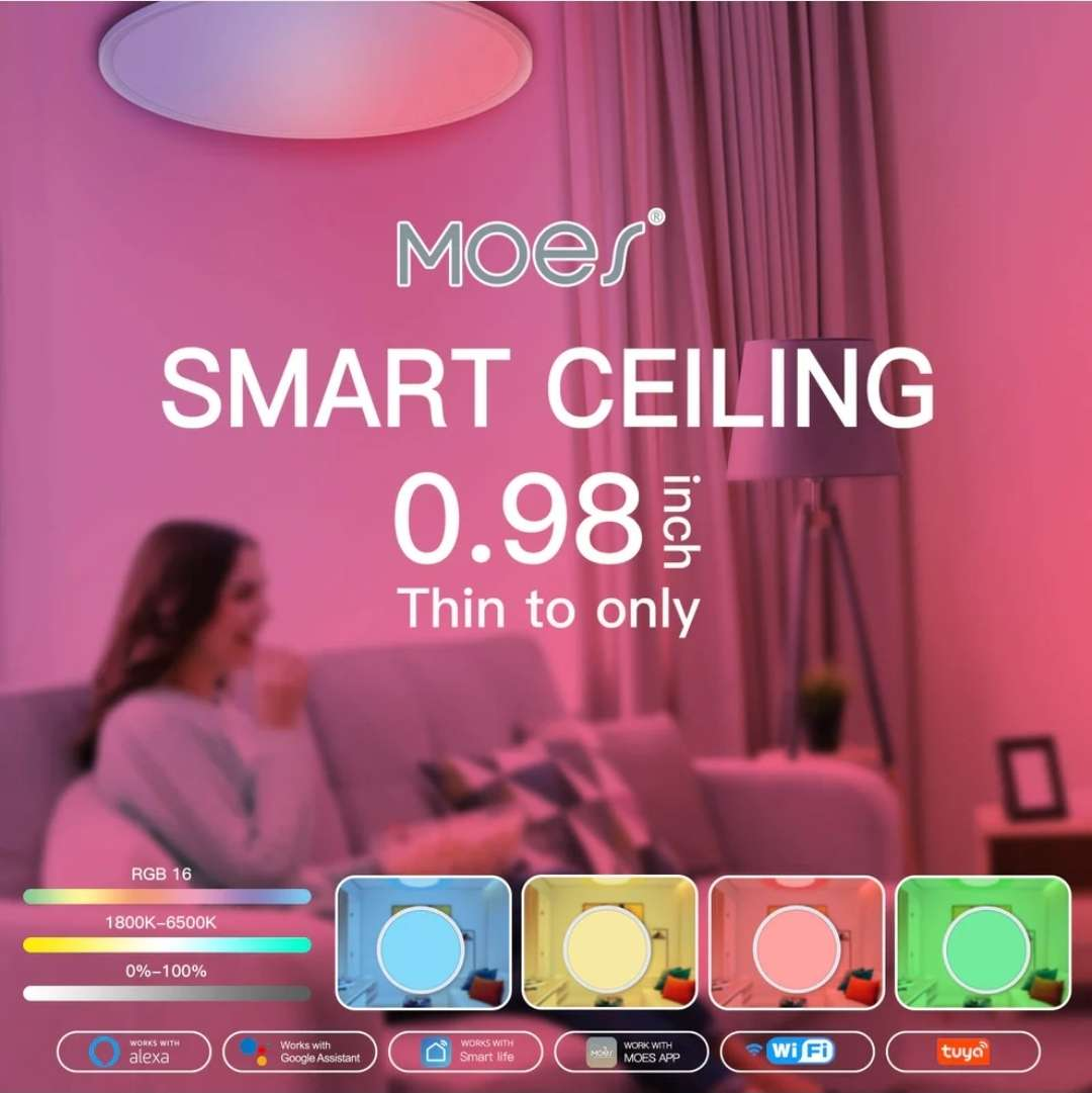 Plafonnier intelligent MOES WIFI
