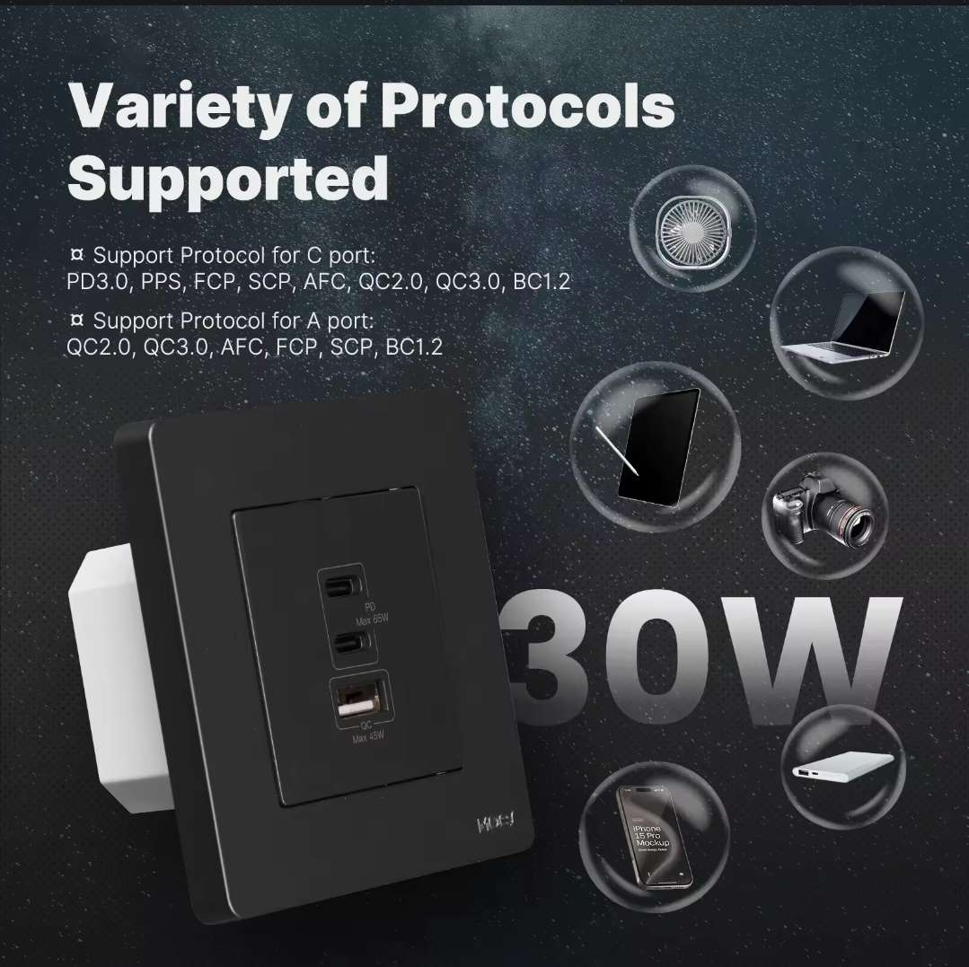 Chargeur mural Star Ring 30 W