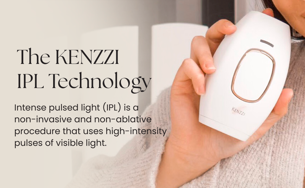 Kenzzi IPL Appareil d’épilation Laser "Authentique"