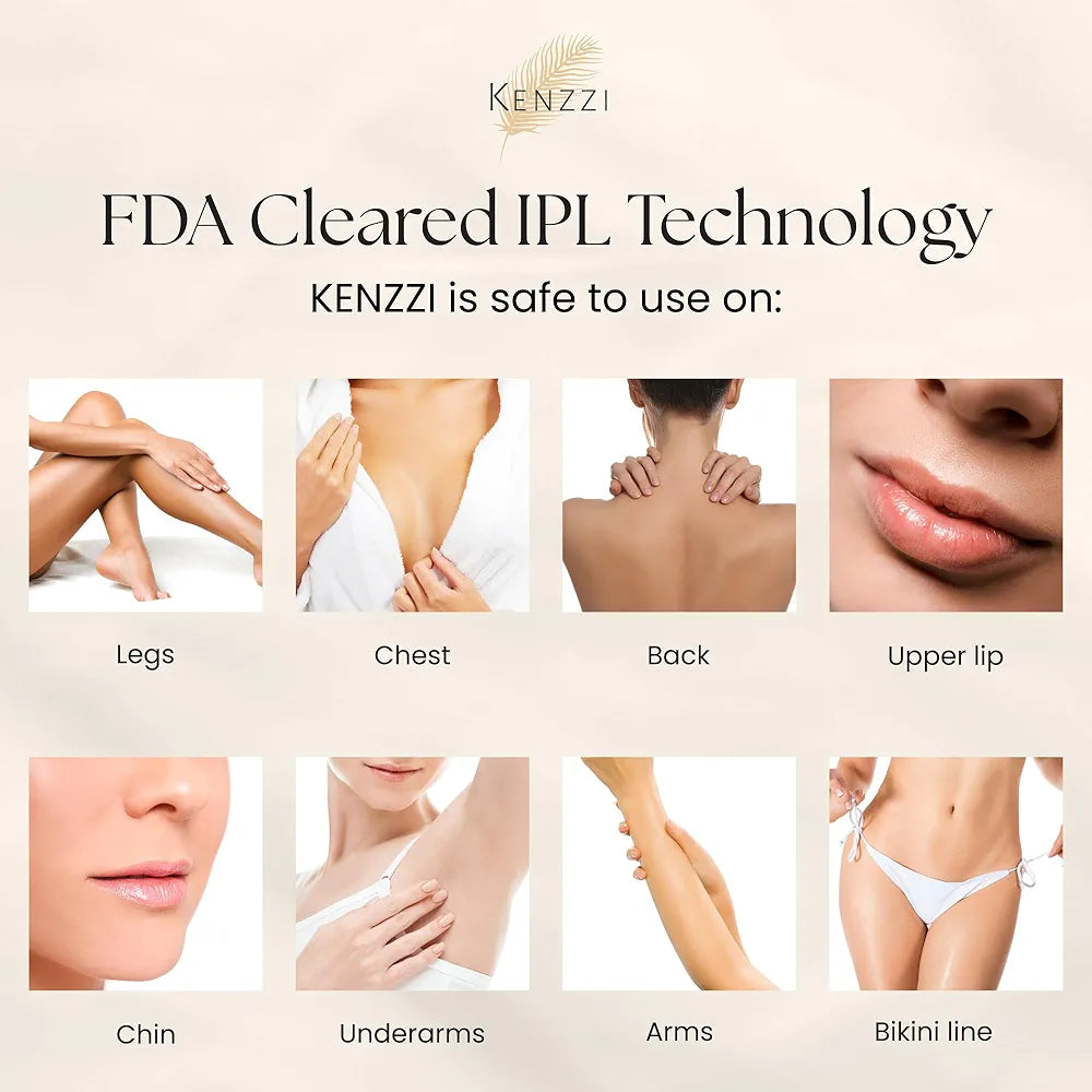 Kenzzi IPL Appareil d’épilation Laser "Authentique"
