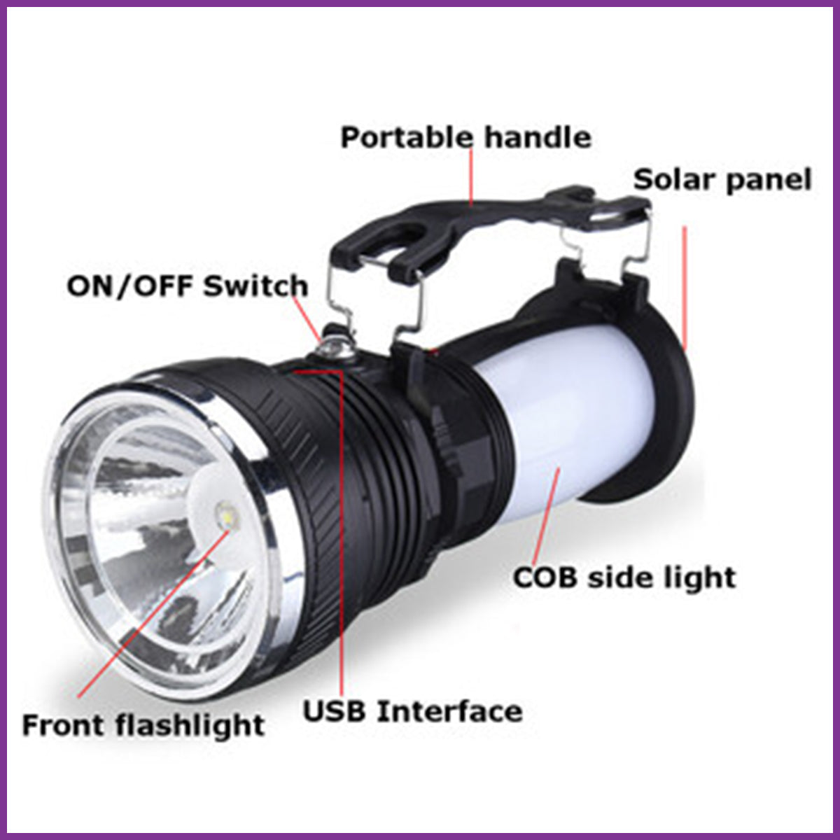 Lampe Torche rechargeable